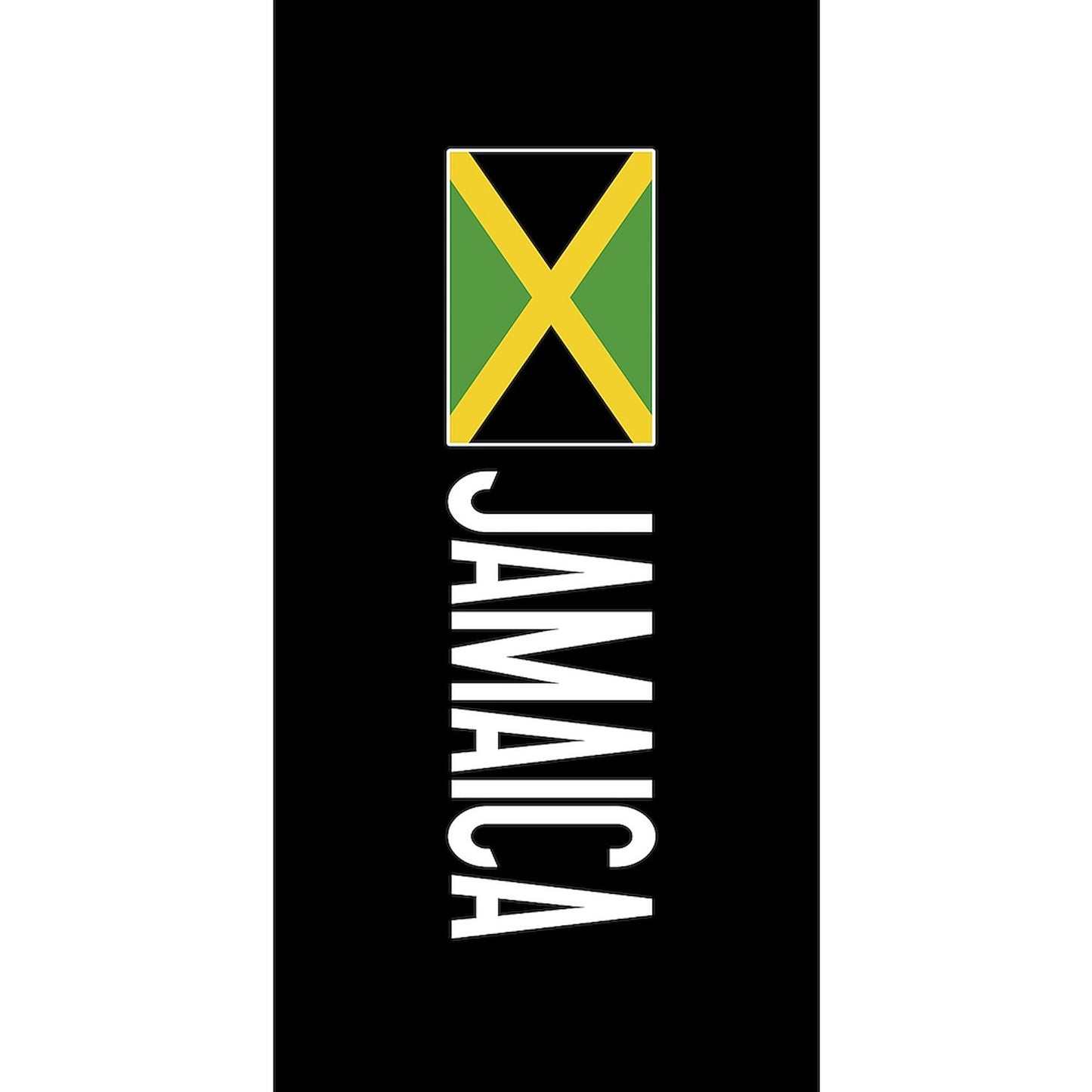 CafePress Jamaica: Jamaican Flag & Jamaica Large Beach Towel, Soft Towel with Unique Design CafePress