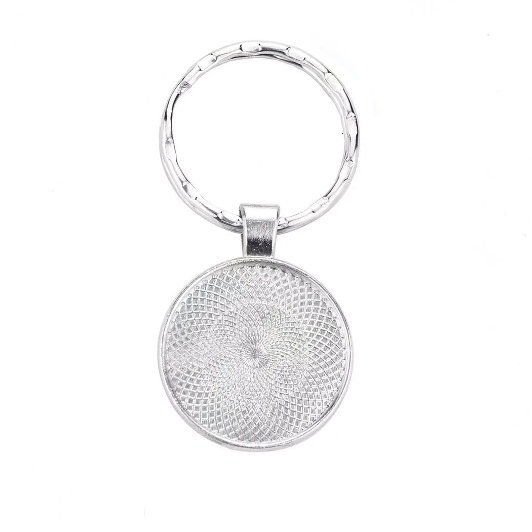 Art Attack Jamaican Flag Keychain, Jamaica National Team Items Map Country Charm Pendant Key Chain Ring Souvenir (Silver) Art Attack