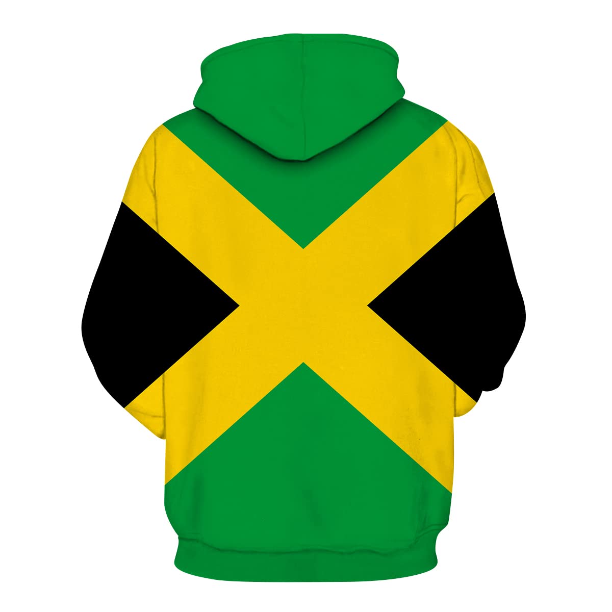 Lurhonp Jamaican Flag Hoodie Jamaica Long Sleeve Hoodie Sweatshirt for Men Women,Color3,L Lurhonp