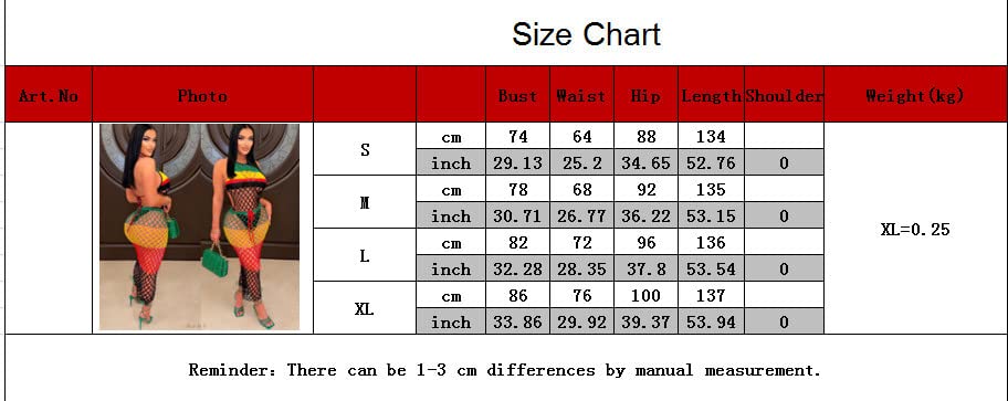 Womens Crochet Knitted Jamaican Cut Out Colorful Cover up Dress Bikinis Swimwear Rasta Dress Floral Medium SAMACHICA