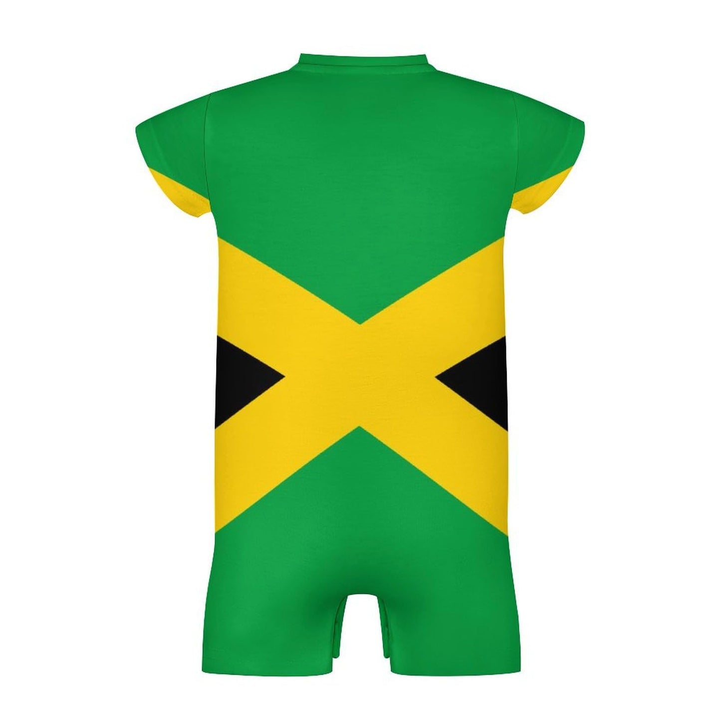AuHomea Jamaican National Flag Newborn Baby Romper Clothing Cute Infant Short Sleeve Clothes Jumpsuit Playsuit One Piece Outfit for 18-24M Boy Girl AuHomea