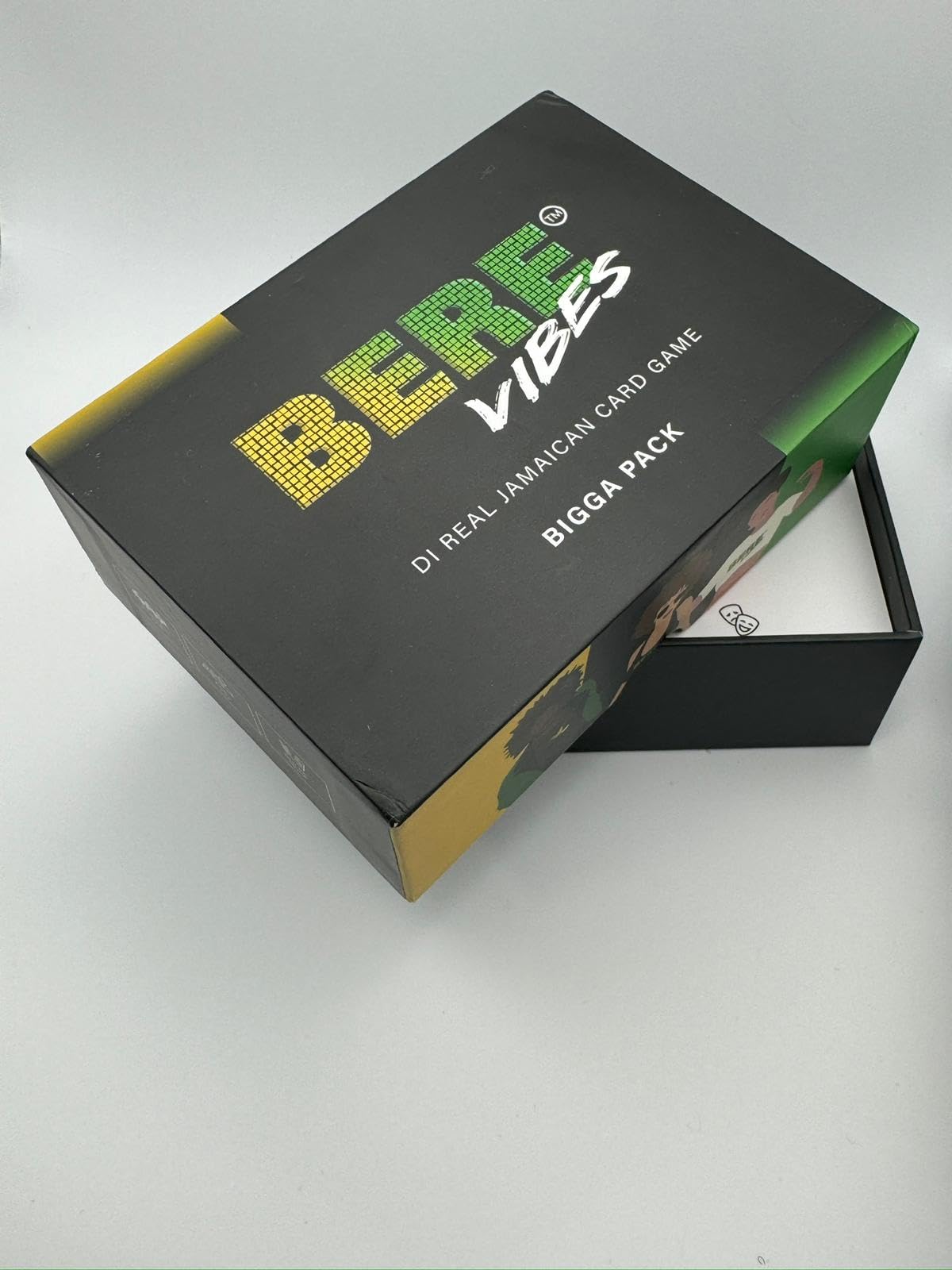Bere Vibes Di Real Jamaican Card Game Di Bigga Pack, Fun Adult Party Jamaican Culture Game, Perfect for Parties and Gatherings, Perfect for Friends and Family Game Nights Bere Vibes Di Real Jamaican Card Game