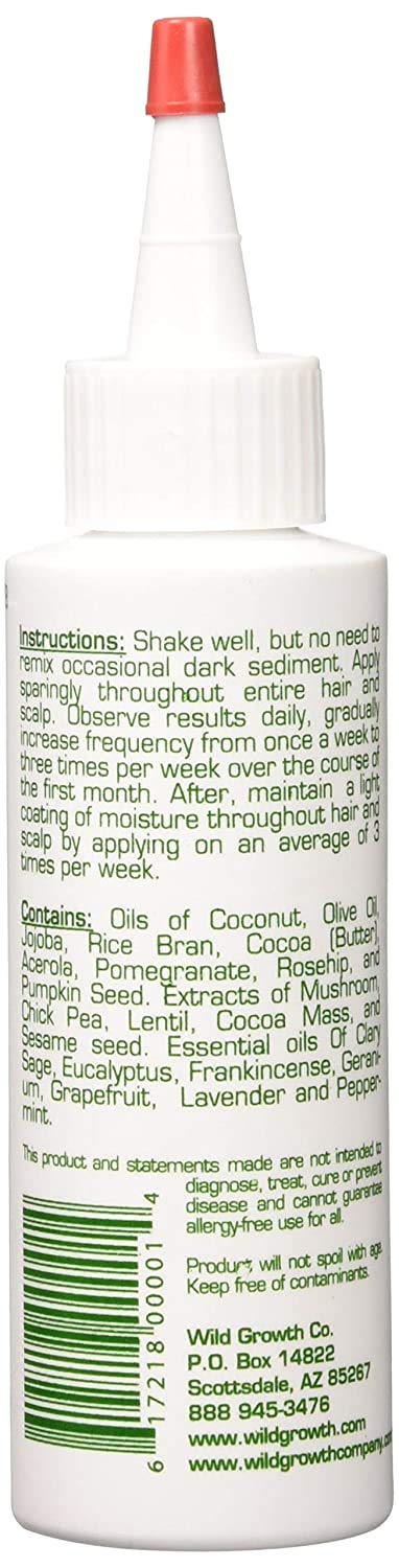 Wild Growth Hair Oil - 4oz/118.291ml by Wild Growth Wild Growth