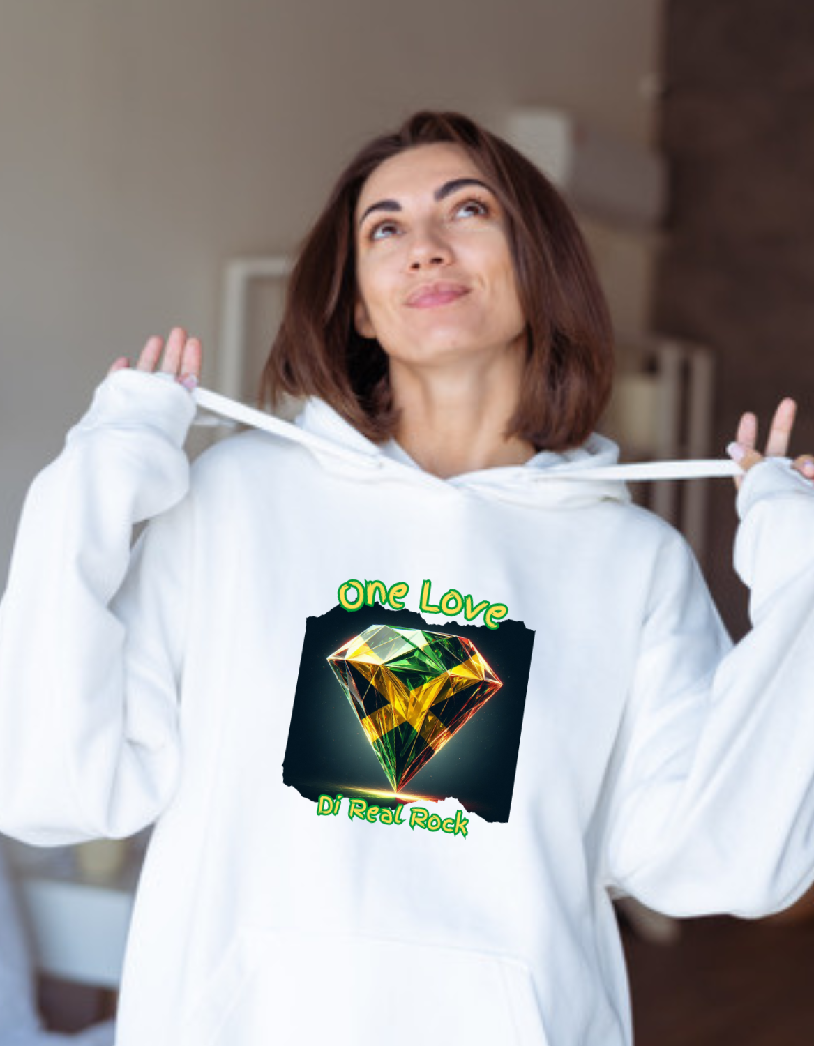 Jamaica Hoodie Sweatshirt Apparel - One Love Di Real Rock