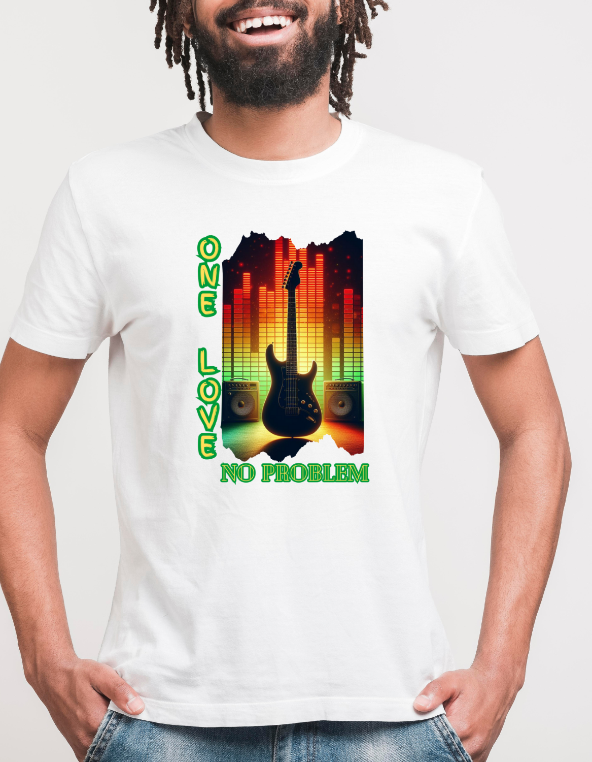 One Love No Problem - Jamaican T-Shirt Design Imaging876