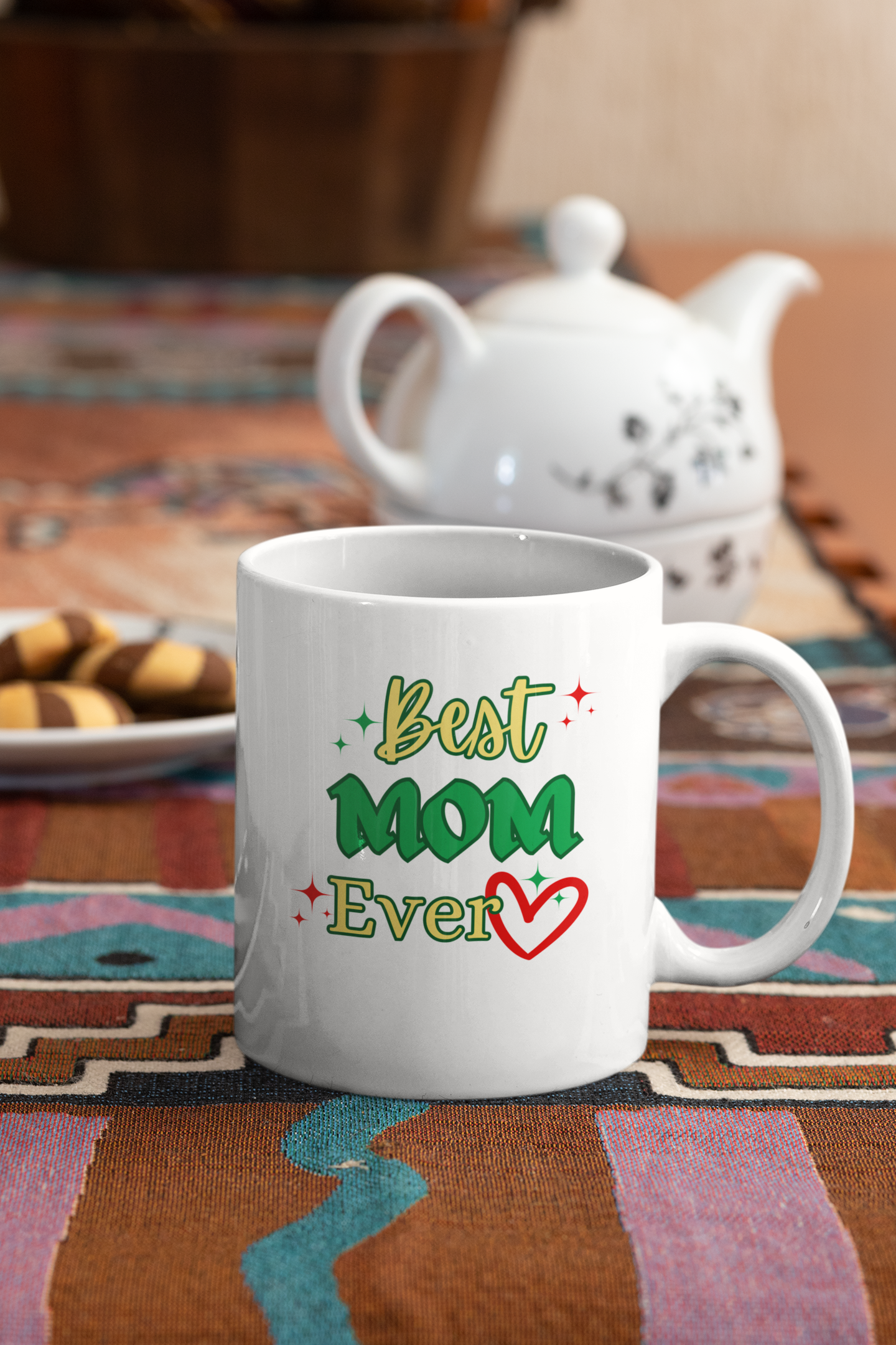"Best Mom Ever" Mothers Day 15 oz Coffee Mug Imaging876