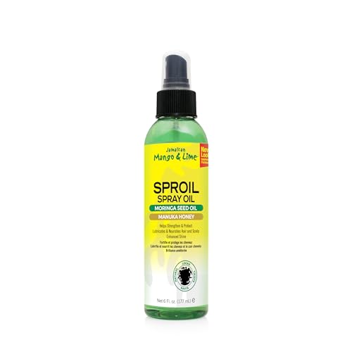 Jamaican Mango & Lime Sproil Spray Oil For Hair, 6 Fl Oz Jamaican Mango & Lime