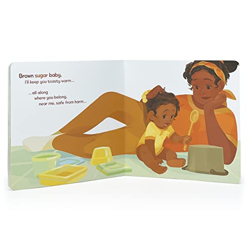 Brown Sugar Baby Board Book - Beautiful Story for Mothers and Newborns, Ages 0-3 Cottage Door Press