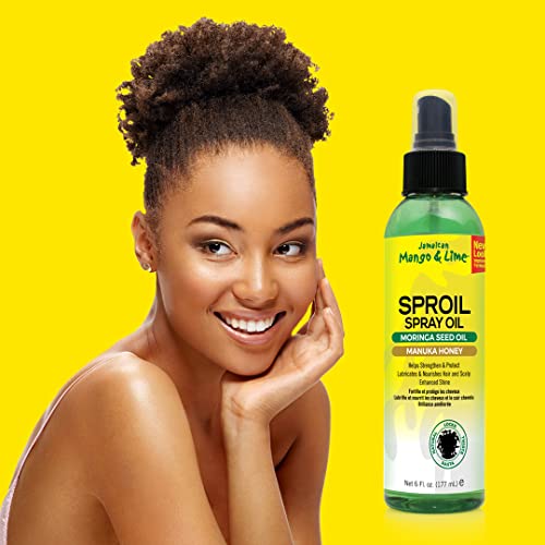 Jamaican Mango & Lime Sproil Spray Oil For Hair, 6 Fl Oz Jamaican Mango & Lime