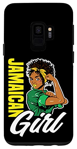 Galaxy S9 Jamaican Black Woman Jamaican Girl Jamaica Afro Girl Jamaica Case Jamaican Jamaica Flag Caribbean Quotes Gifts