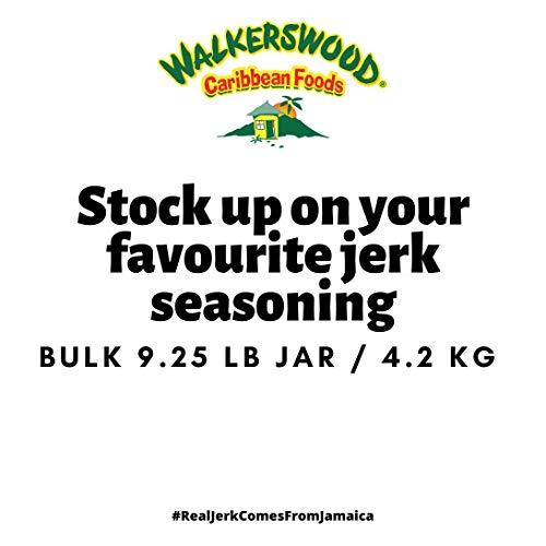 Walkerswood Traditional Jamaican Jerk Seasoning, Hot and Spicy, 128 Fl Oz WALKERSWOOD