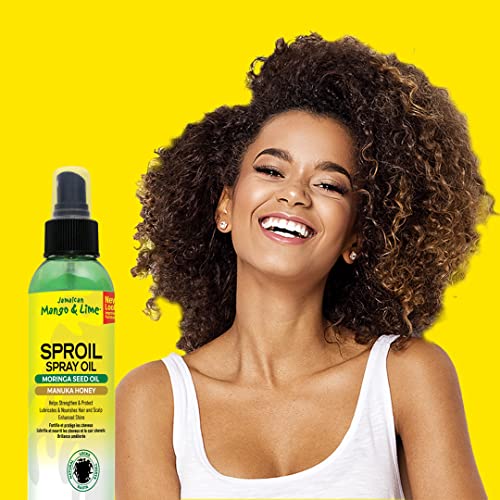 Jamaican Mango & Lime Sproil Spray Oil For Hair, 6 Fl Oz Jamaican Mango & Lime