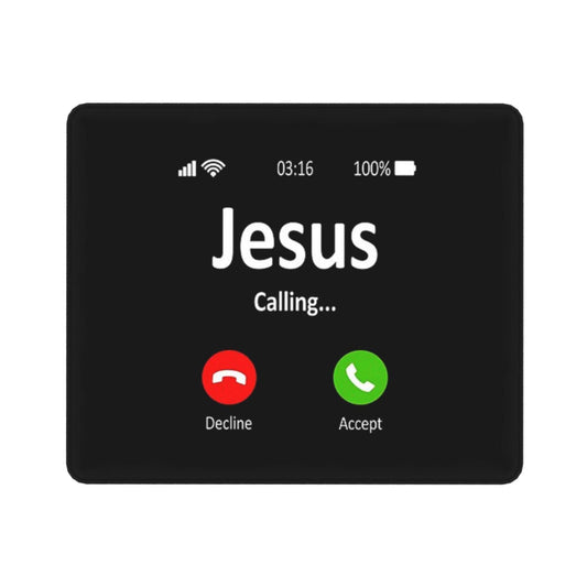 Jesus Waymaker Mousepad Jesus Mouse Pad Waterproof Soft Mousepads for Computer YYDSZJT