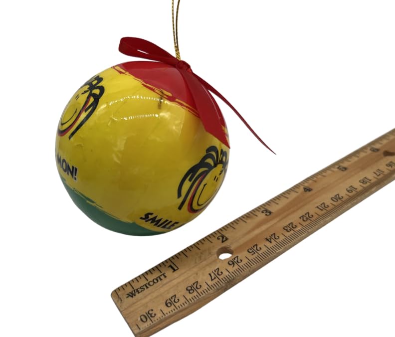 Jamaica Ornament Rasta Christmas Tree Decoration with Smile Mon Script Westmon Works