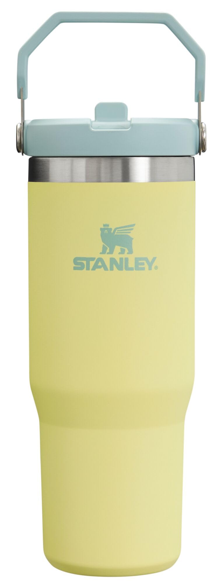 Stanley IceFlow Stainless Steel Tumbler - Vacuum Insulated Water Bottle for Home, Office or Car Reusable Cup with Straw Leak Resistant Flip Cold for 12 Hours or Iced for 2 Days, Pomelo, 30 OZ / 0.89 L STANLEY