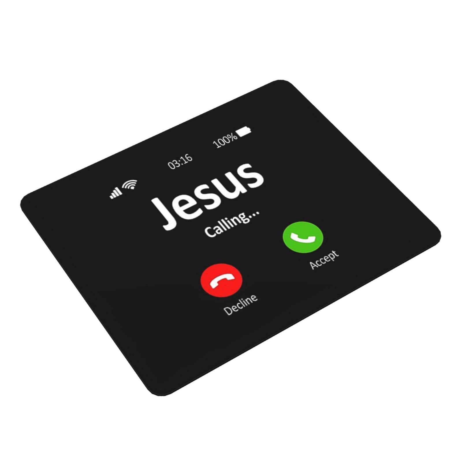 Jesus Waymaker Mousepad Jesus Mouse Pad Waterproof Soft Mousepads for Computer YYDSZJT