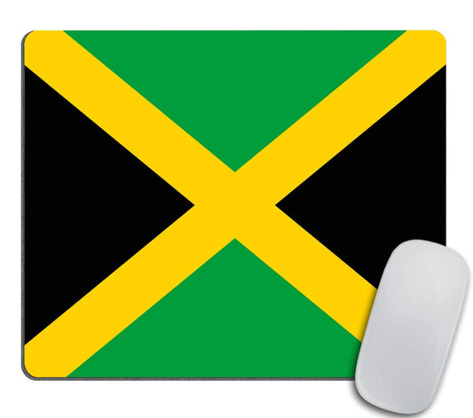 Jamaica Flag Mouse pad Personality Gaming MousePad Desings 9.5 X 7.9 Inch (240mmX200mmX3mm) pingpi