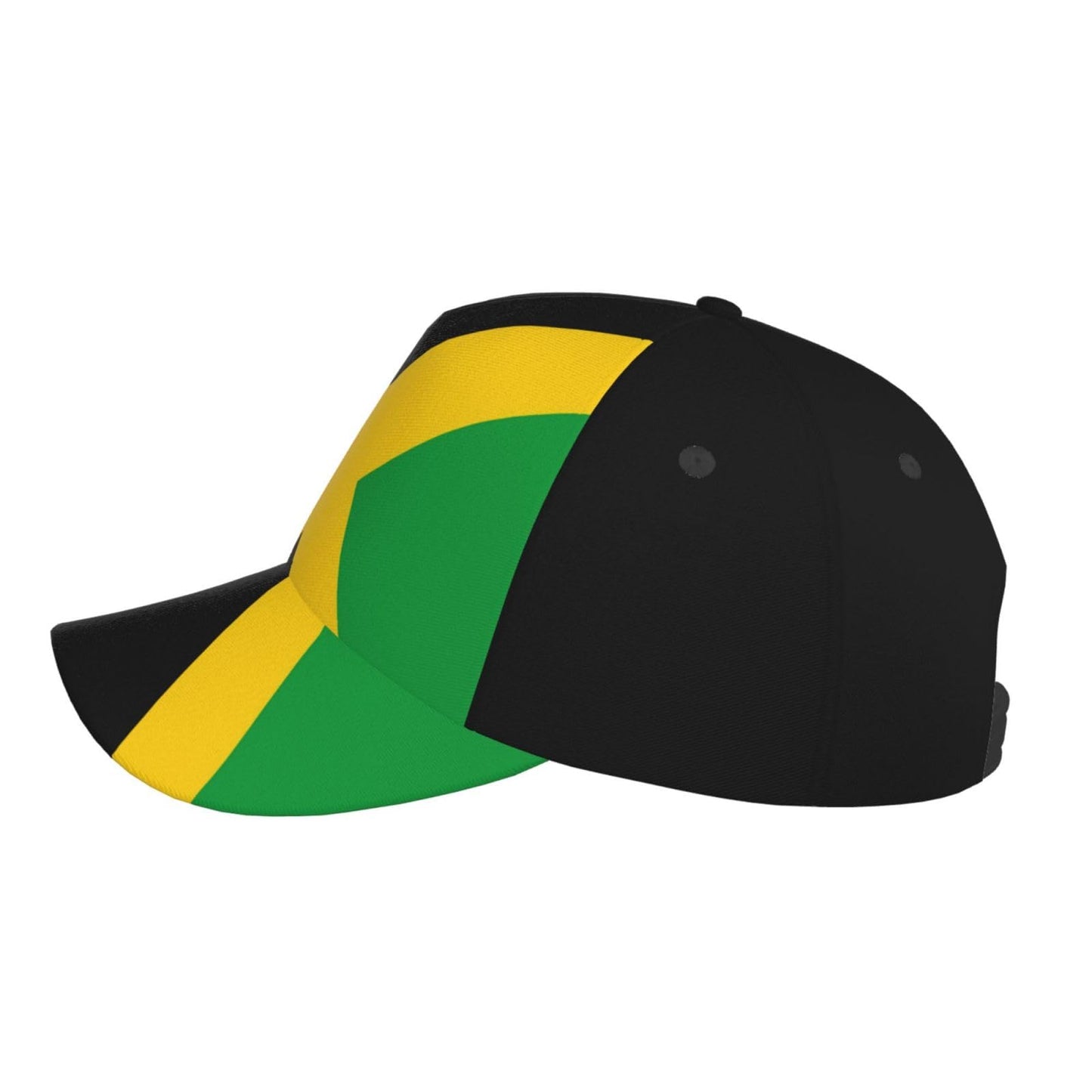 LVGOOKI Cute Jamaica Flag Hat for Men Women Flag Adjustable Snapback Hat Outdoor Patriotic Baseball Golf Hat LVGOOKI