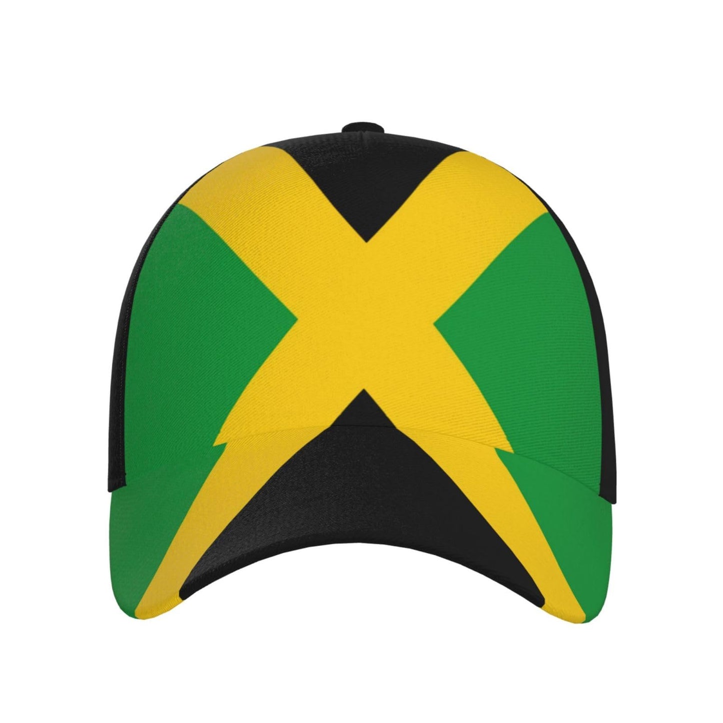 LVGOOKI Cute Jamaica Flag Hat for Men Women Flag Adjustable Snapback Hat Outdoor Patriotic Baseball Golf Hat LVGOOKI