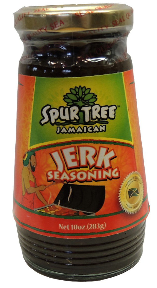 Spur Tree Jamaican Jerk Seasoning – Authentic Caribbean Jerk Seasoning – Jerk Sauce with All-Natural and Fresh Ingredients – Jerk Seasoning Jamaica (10 Oz) Spur Tree Jamaican