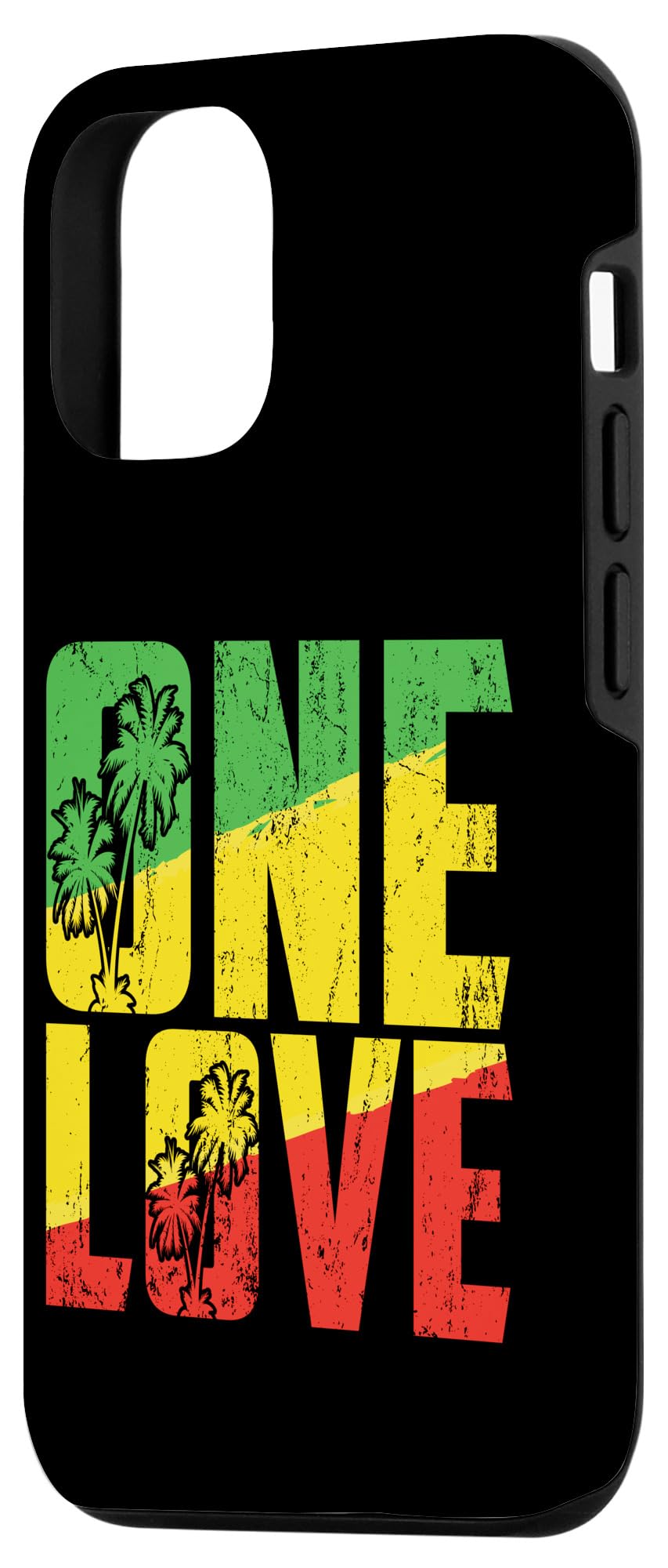 iPhone 14 One Love Jamaica Apparel Rasta Reggae Music Caribbean Pride Case Reggae Rasta Roots