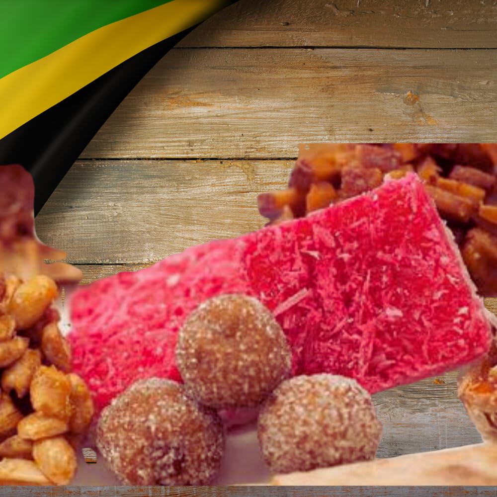 Reggae Carmella-Jamaican Treats-100% Jamaican Snacks: Premium Gourmet Treats for Stocking Stuffers, Gift Baskets, and Christmas Gifts - Jamaican Snack Gift Collection Delivered to Your Doorstep Reggae Carmella