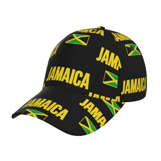 ASYG Cute Jamaica Flag Baseball Cap for Men Women Adjustable Jamaican Snapback Baseball Hats Outdoor Truckers Cap ASYG