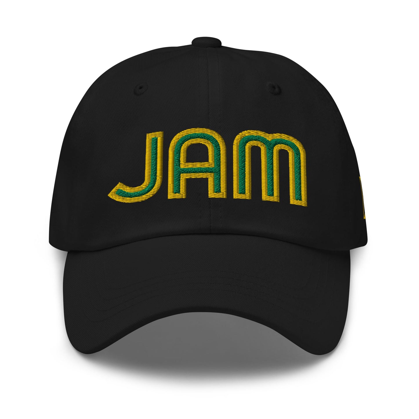 Jamaica National Flag Retro JAM Soccer Baseball Cap Dad Hat Black Imaging876