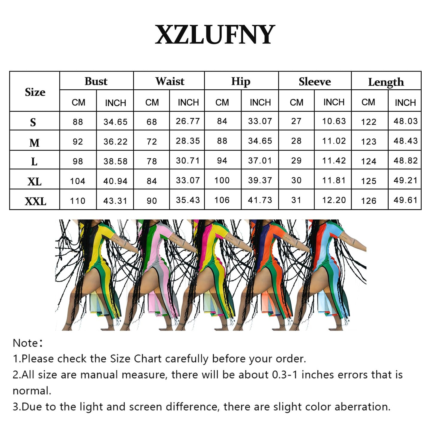 XZLUFNY Jamaican Swimsuits for Women O-Neck Vertical Striped Print Hollow Out Breathable Tan Through Swimwear (Long S) XZLUFNY