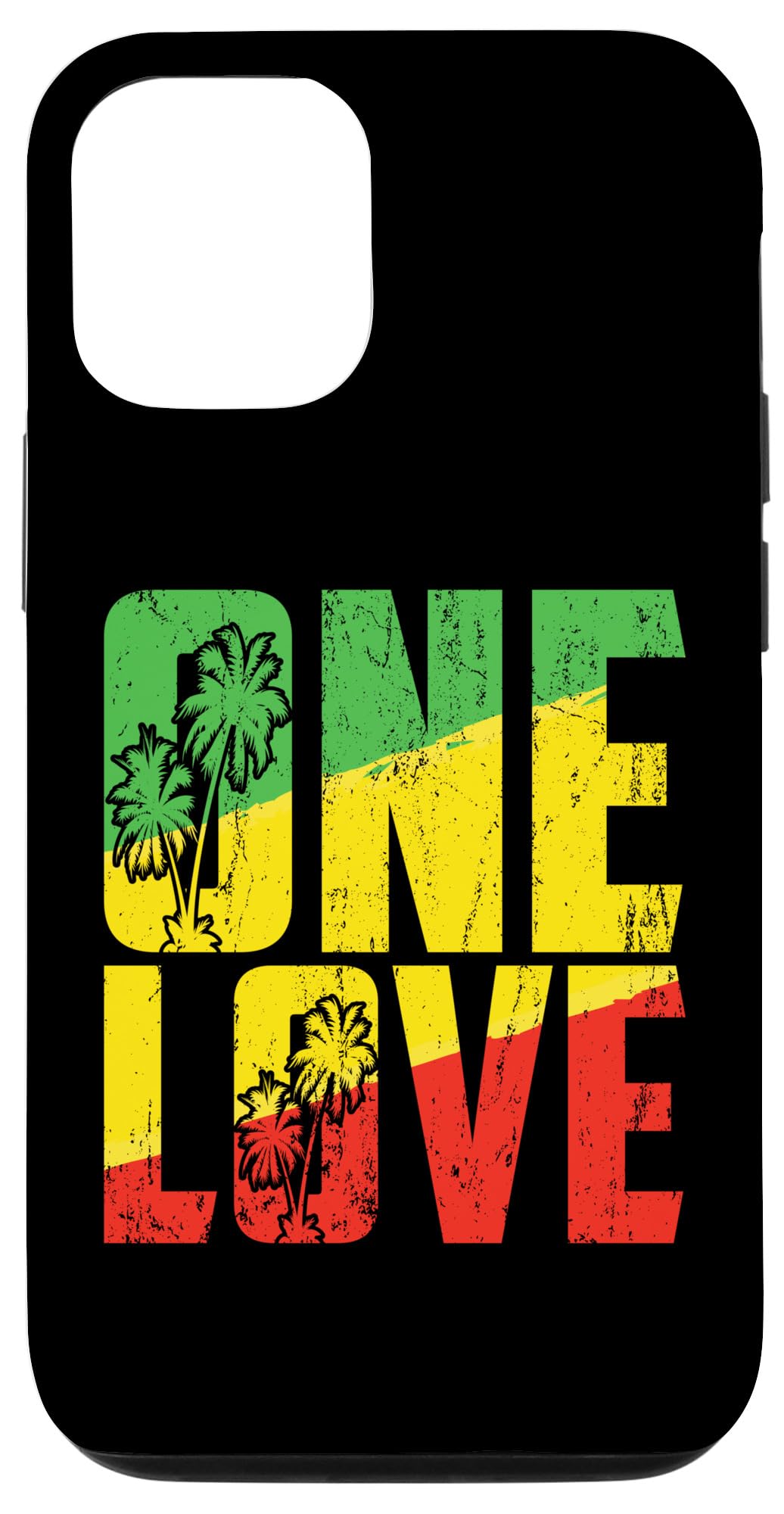 iPhone 14 One Love Jamaica Apparel Rasta Reggae Music Caribbean Pride Case Reggae Rasta Roots