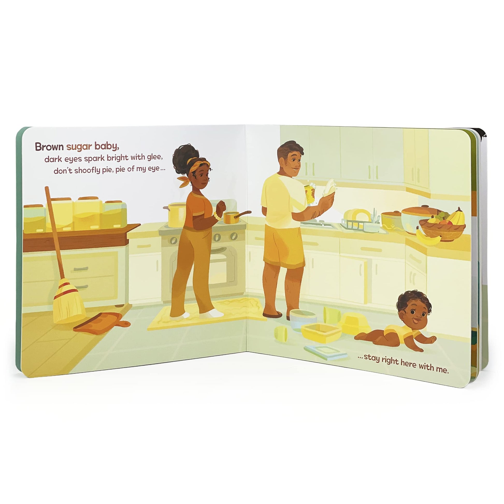 Brown Sugar Baby Board Book - Beautiful Story for Mothers and Newborns, Ages 0-3 Cottage Door Press