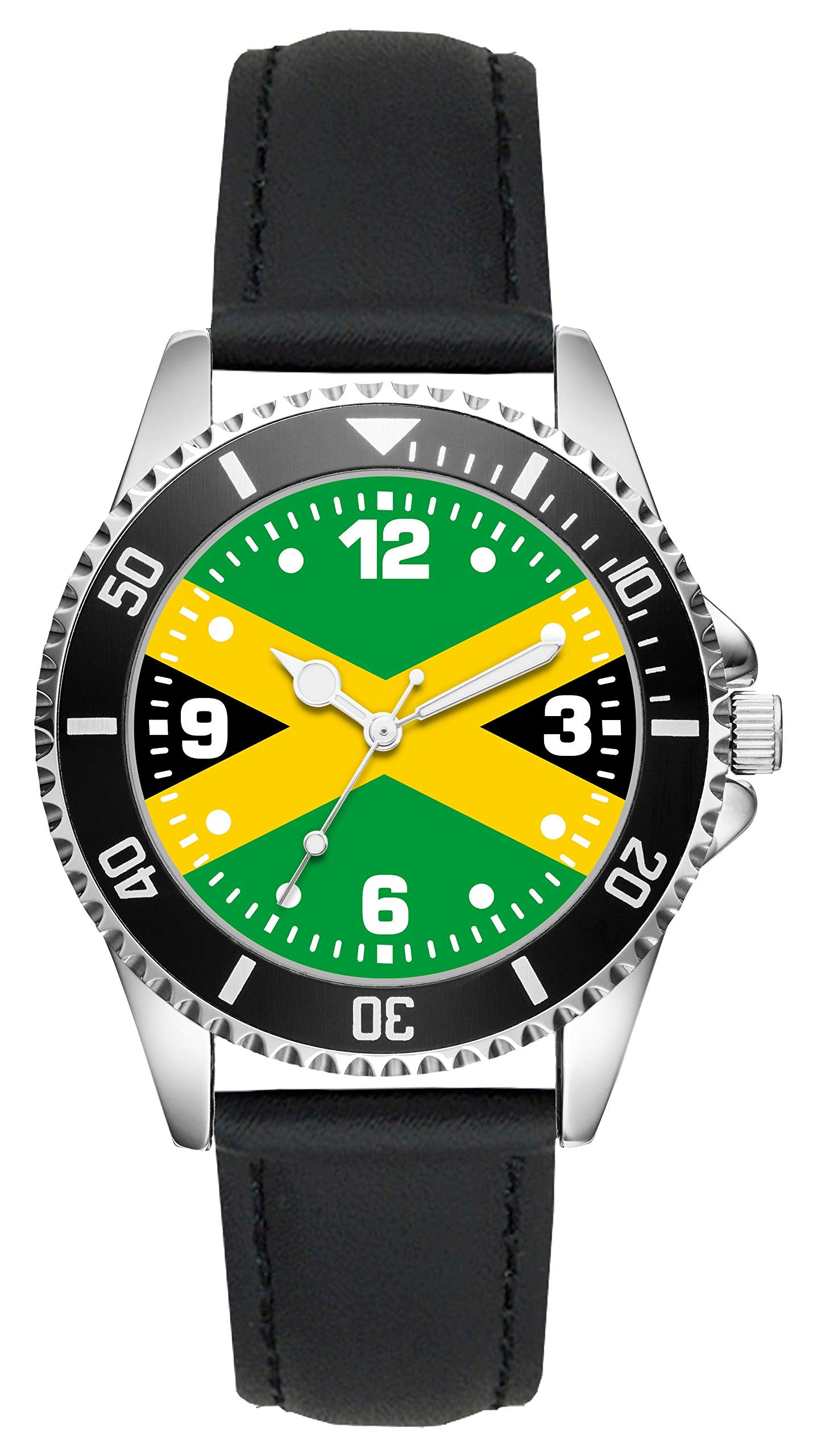 KIESENBERG Jamaica Gift Article Idea Fan Watch L-2750 KIESENBERG