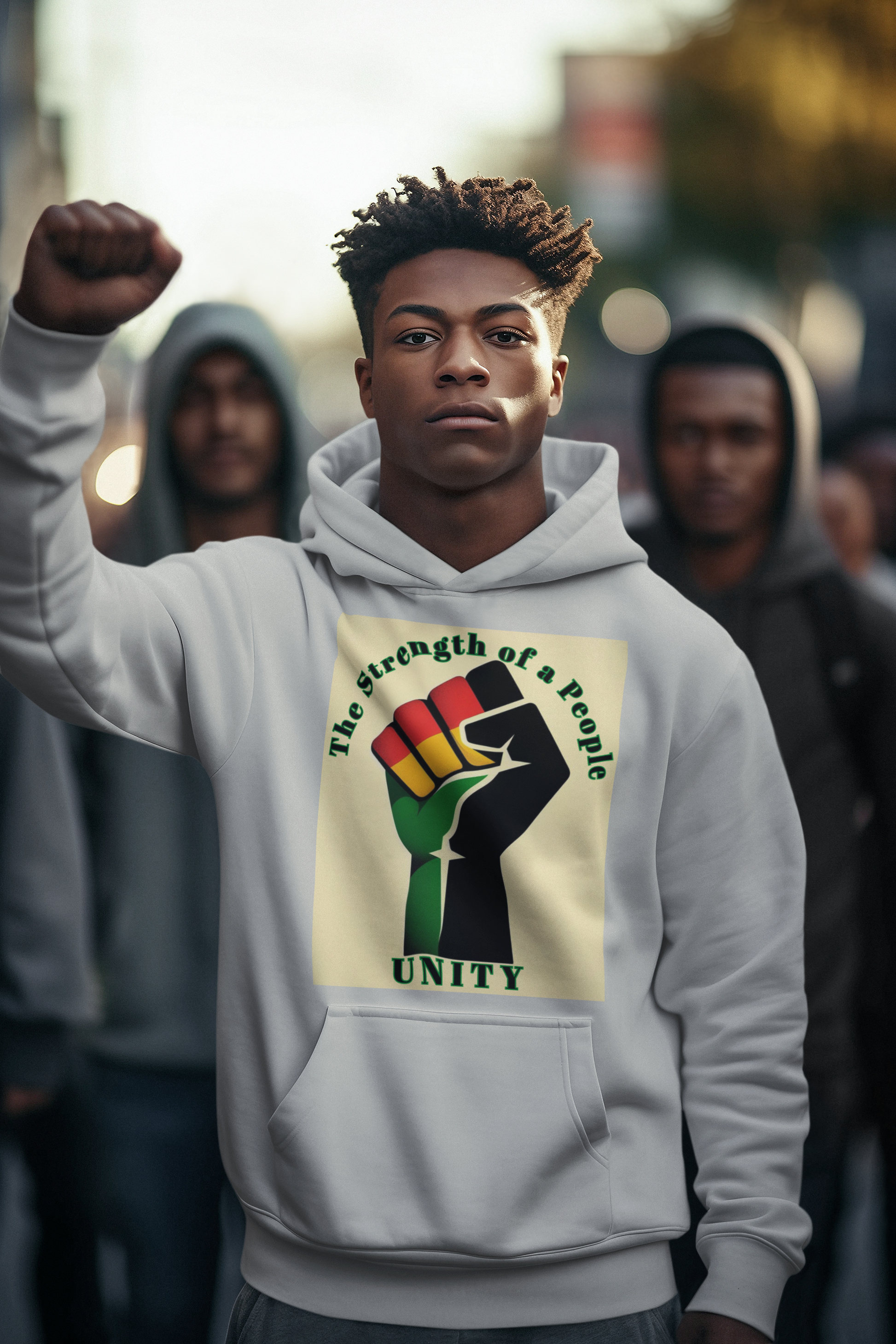 Jamaican Themed Hoodie Pullover - UNITY Imaging876