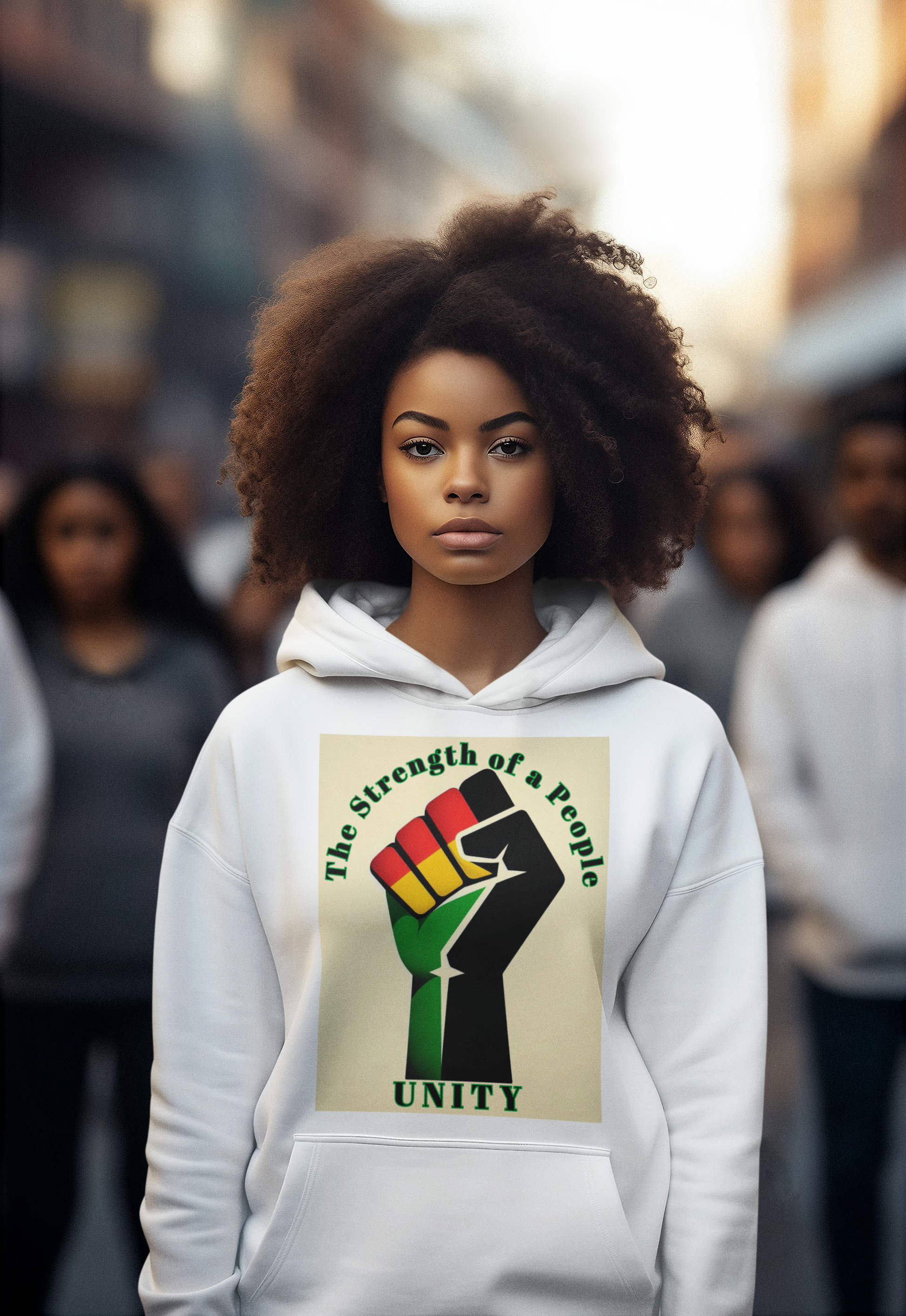 Jamaican Themed Hoodie Pullover - UNITY Imaging876