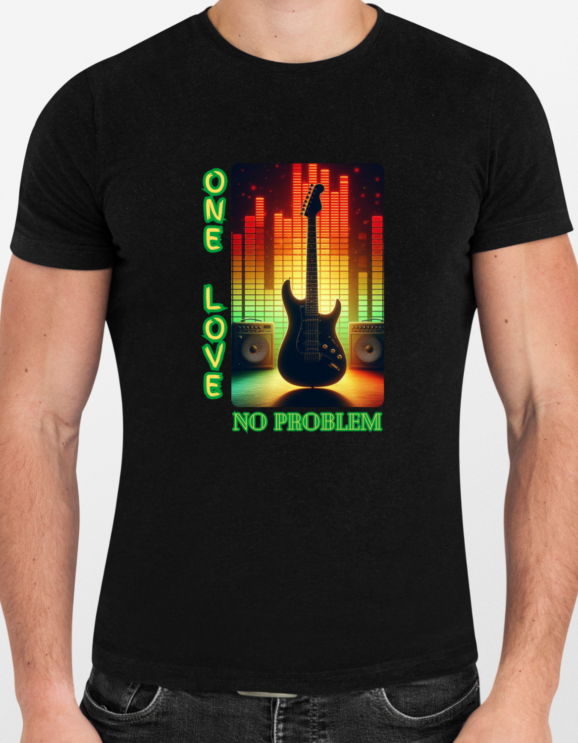 Jamaican-T-Shirt-Apparel-Graphic-Design-One-Love-No-Problem 