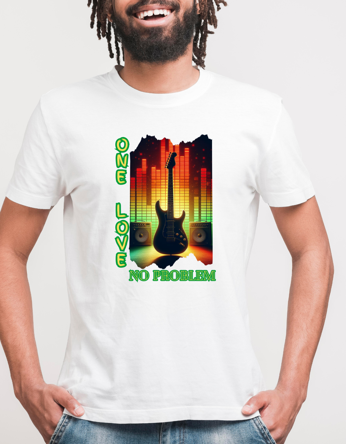 One Love No Problem  - Jamaican T-Shirt Design Imaging876