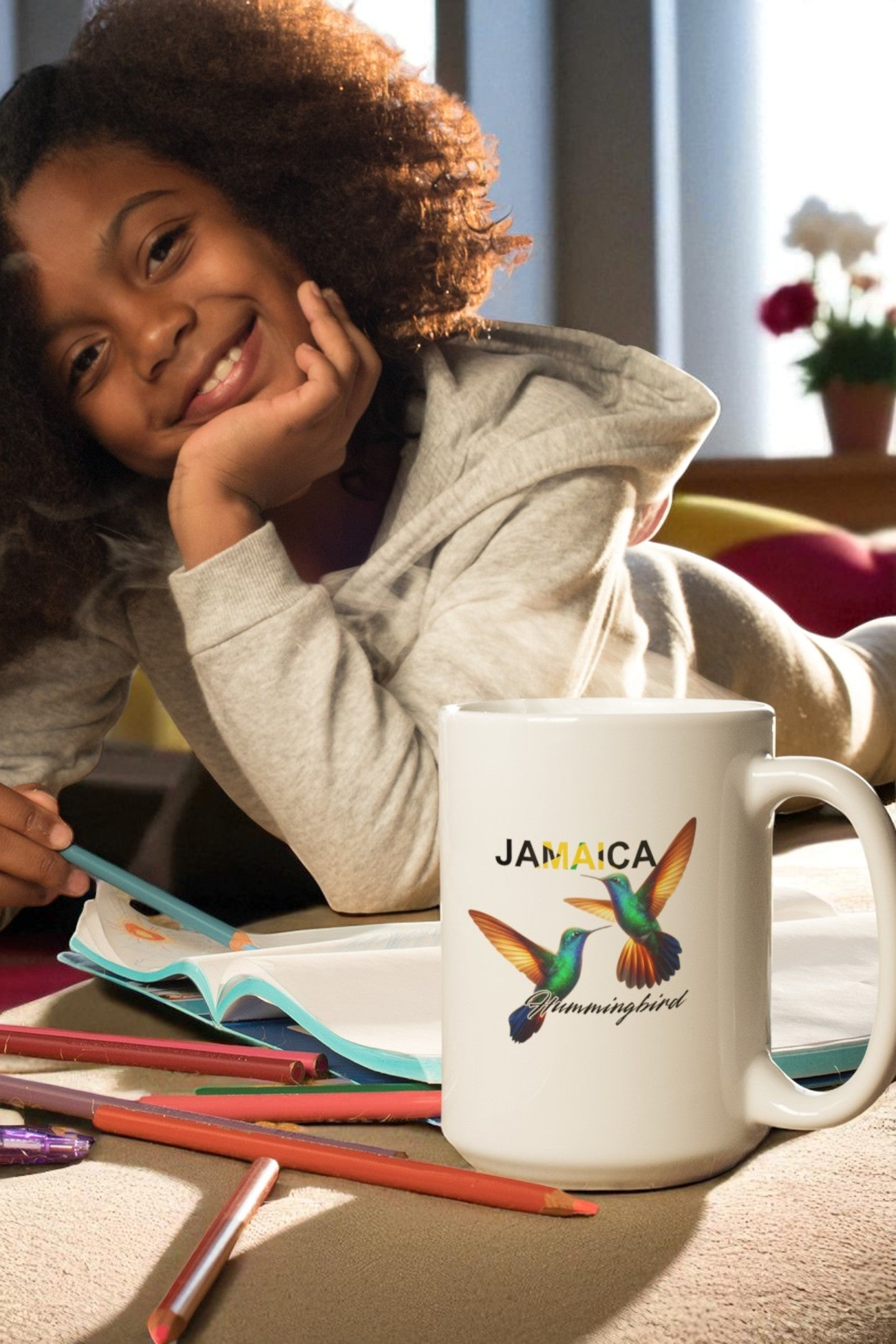 Jamaican Humming Bird Image 15 oz Coffee Mug Imaging876