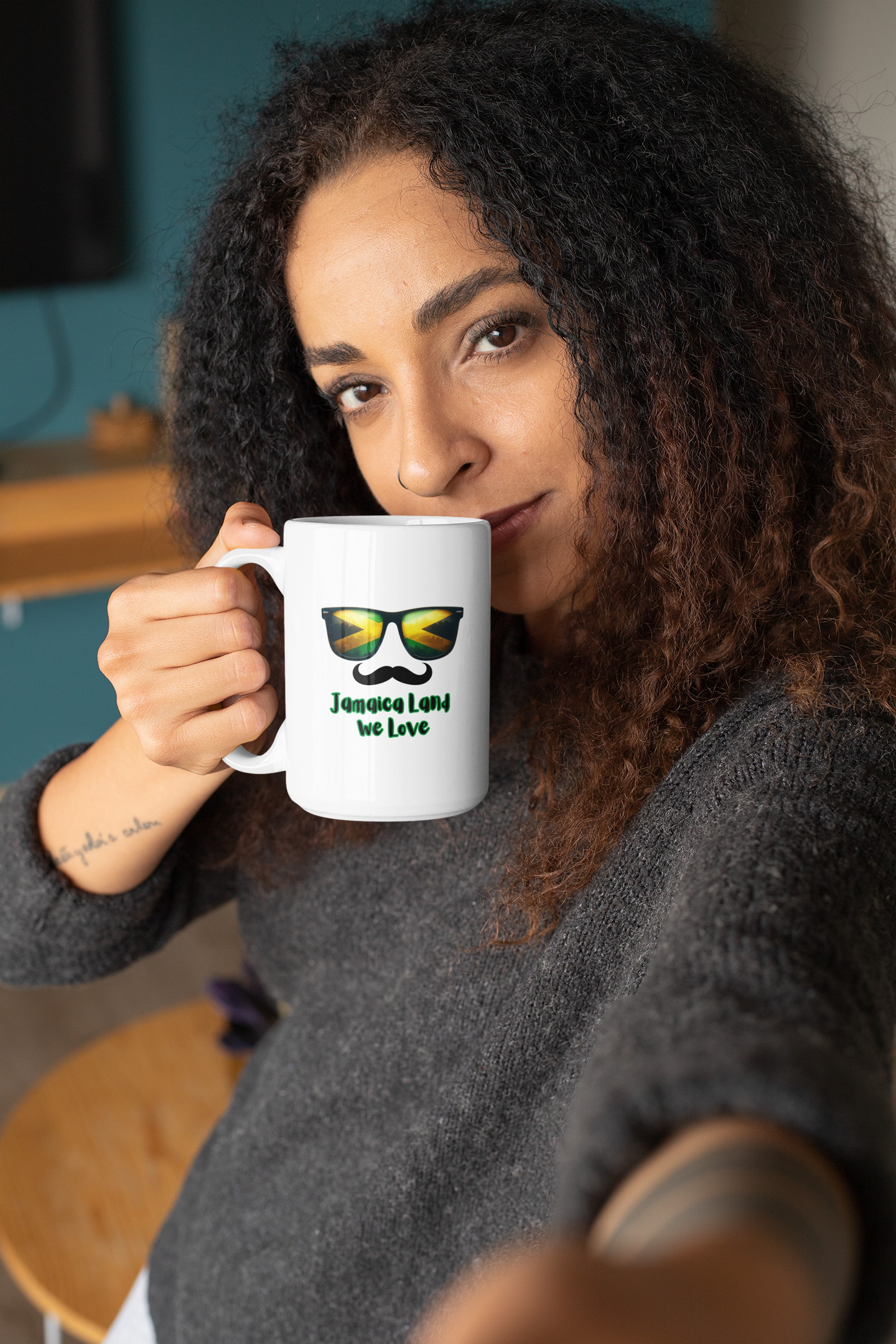 Jamaica Land We Love Coffee Mug