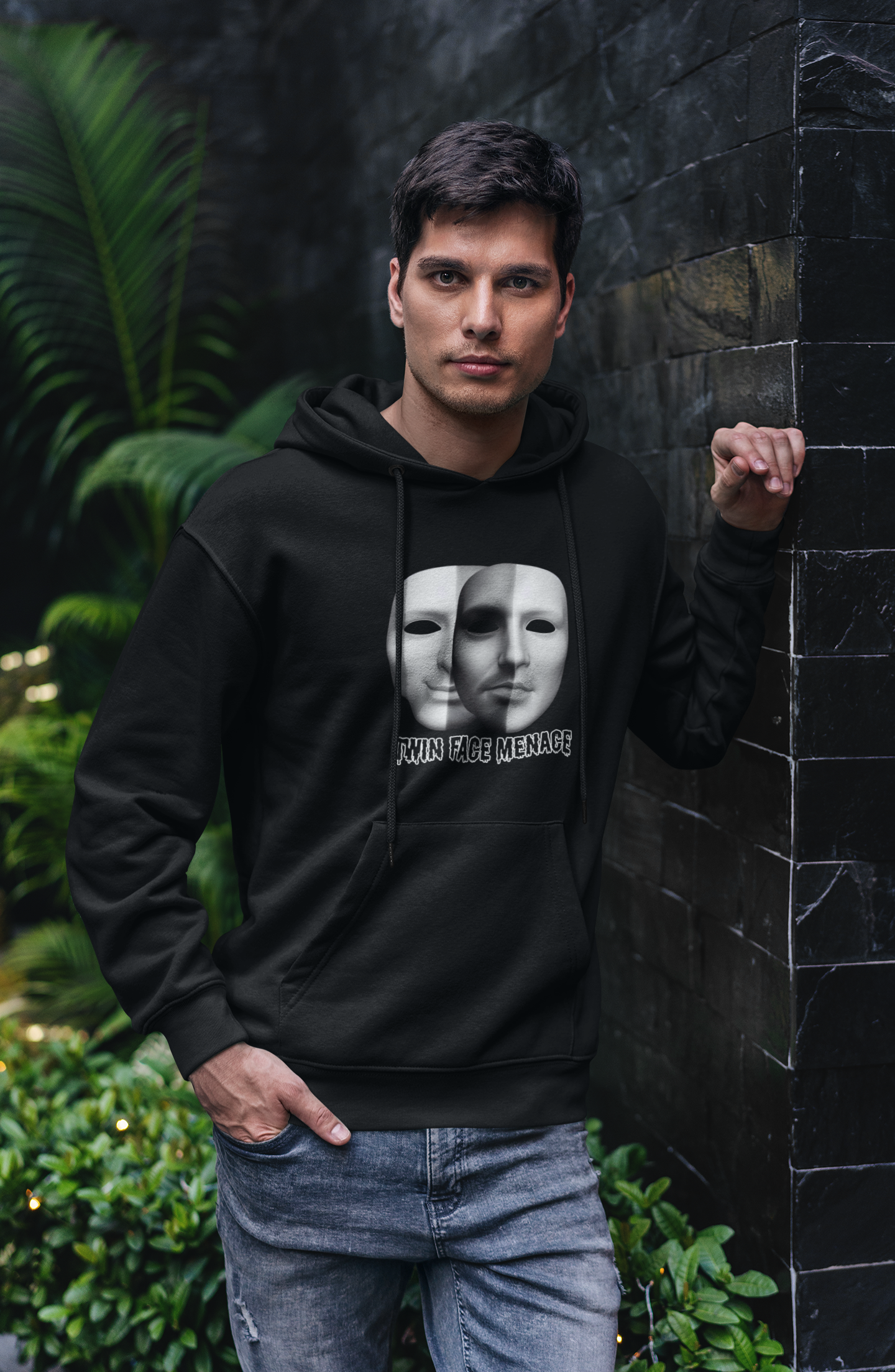 Twin Face Menace Hoodie Sweater Imaging876